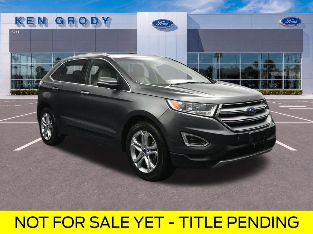 Used 2018 Ford Edge Titanium w/ Ford Safe & Smart Package FWD 360° Tour