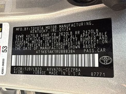 Certified 2024 Toyota Camry XSE image 27