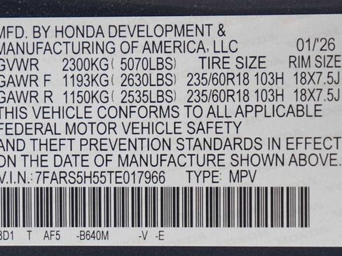 Certified 2026 Honda CR-V Sport image 30