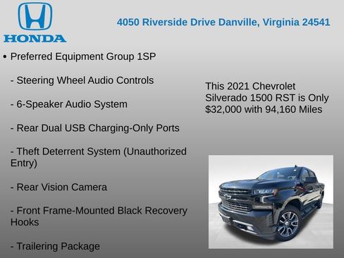 Used 2021 Chevrolet Silverado 1500 RST w/ Z71 Off-Road Package image 25