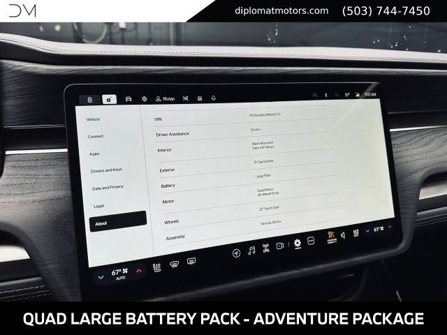 Used 2024 Rivian R1S Adventure Quad AWD/4WD image 37