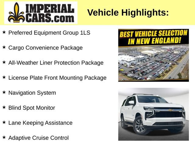 Certified 2025 Chevrolet Tahoe LS AWD/4WD image 3
