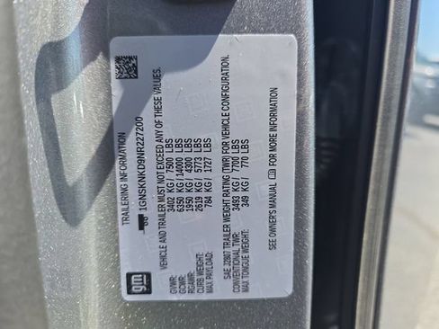 Used 2022 Chevrolet Tahoe LT w/ Luxury Package AWD/4WD image 38