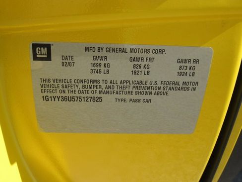 Used 2007 Chevrolet Corvette Convertible w/ Preferred Equipment Group image 26