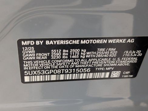 New 2026 BMW X3 xDrive30i w/ Premium Package AWD/4WD image 22
