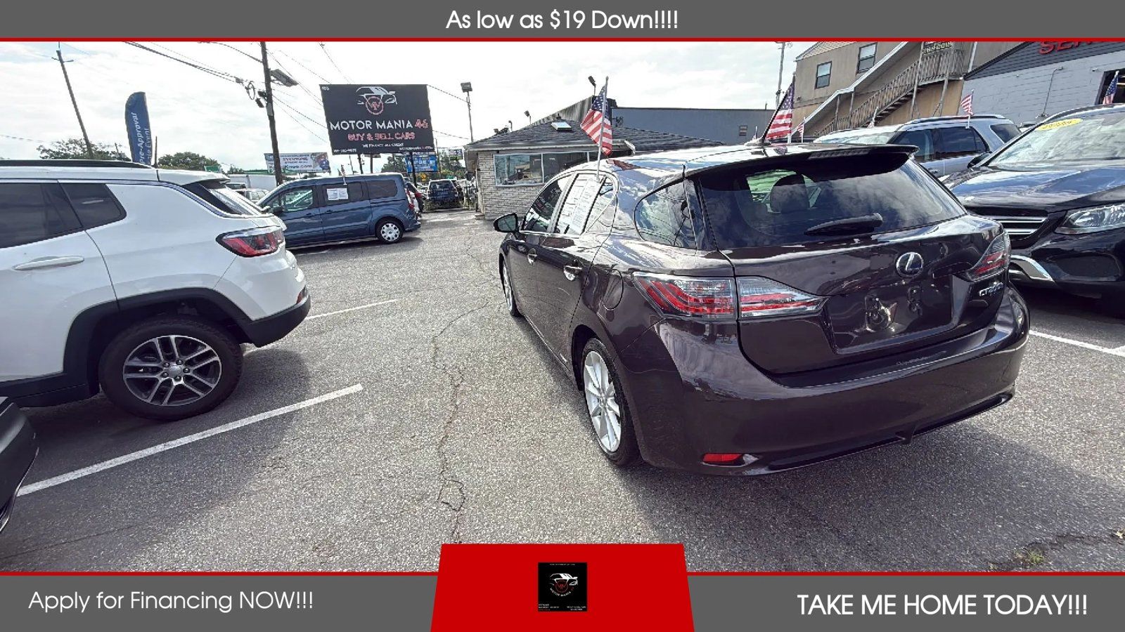 Used 2013 Lexus CT 200h w/ Premium Pkg w/Backup Camera FWD image 4