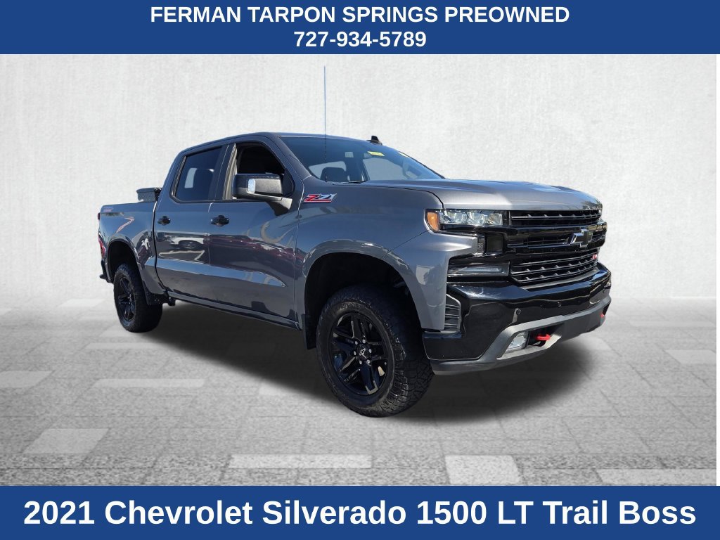 Used 2021 Chevrolet Silverado 1500 LT Trail Boss w/ Convenience Package II AWD/4WD image 1