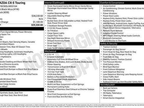 Used 2020 MAZDA CX-5 Touring image 6