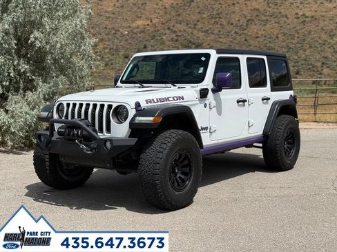 Used 2023 Jeep Wrangler Unlimited Rubicon 4xe w/ Cold Weather Group AWD/4WD image 1