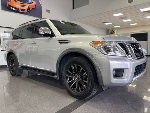 Used 2017 Nissan Armada Platinum w/ Captain Seat Package RWD image 7