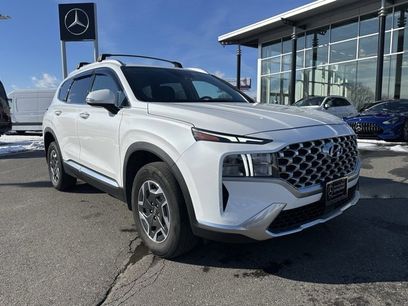 Used 2022 Hyundai Santa Fe Blue
