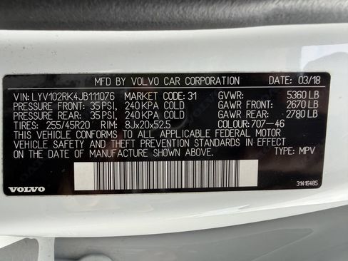 Used 2018 Volvo XC60 T5 Momentum w/ Convenience Package AWD/4WD image 36