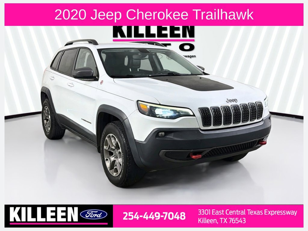 Used 2020 Jeep Cherokee Trailhawk w/ Cold Weather Group AWD/4WD image 1