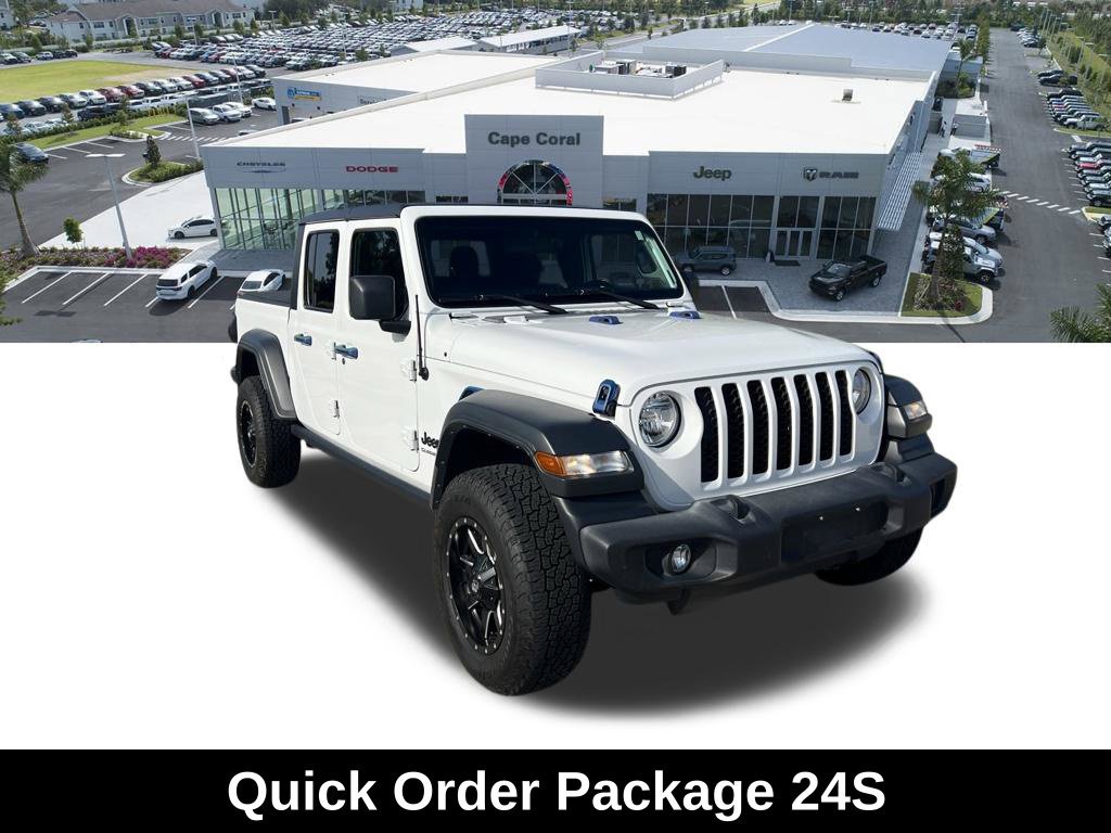 Used 2020 Jeep Gladiator Sport w/ Quick Order Package 24S AWD/4WD image 3