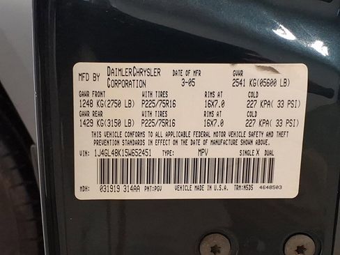 Used 2005 Jeep Liberty Sport image 19