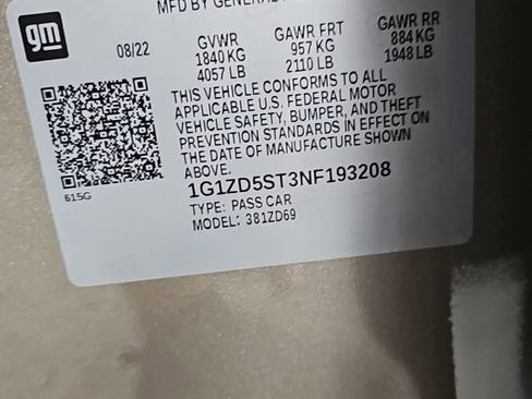 Used 2022 Chevrolet Malibu LT FWD image 22