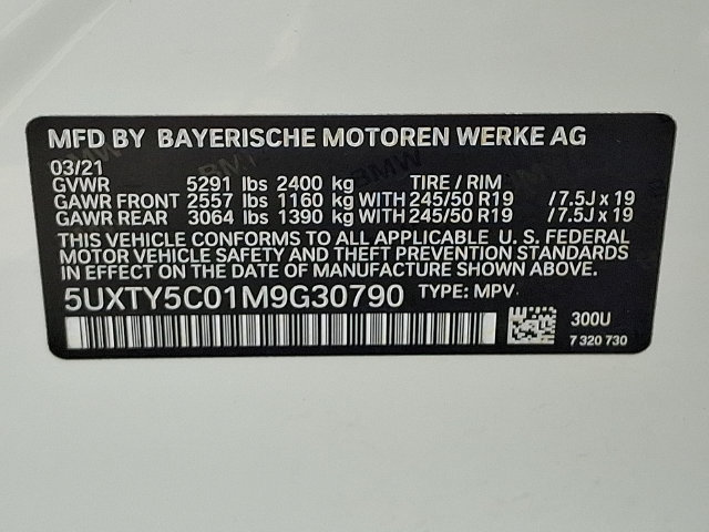 Used 2021 BMW X3 xDrive30i w/ Premium Package AWD/4WD image 27