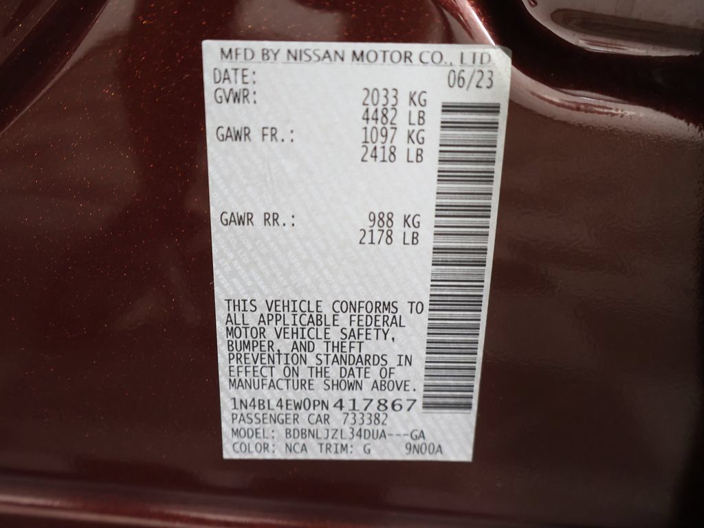 Used 2023 Nissan Altima 2.5 SL AWD/4WD image 54