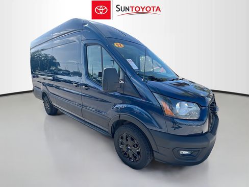 Used 2022 Ford Transit 350 148 High Roof Extended w/ Parcel Delivery Package RWD image 1