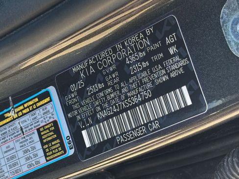 Used 2025 Kia K5 LXS image 28