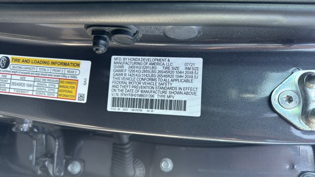 Used 2021 Honda Passport Elite image 41