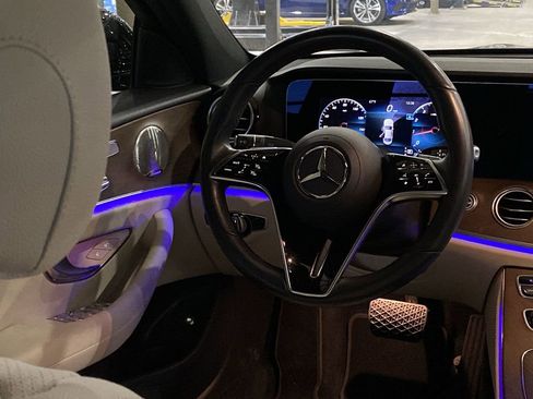 Used 2022 Mercedes-Benz E 350 E 350 w/ AMG Line Exterior image 3