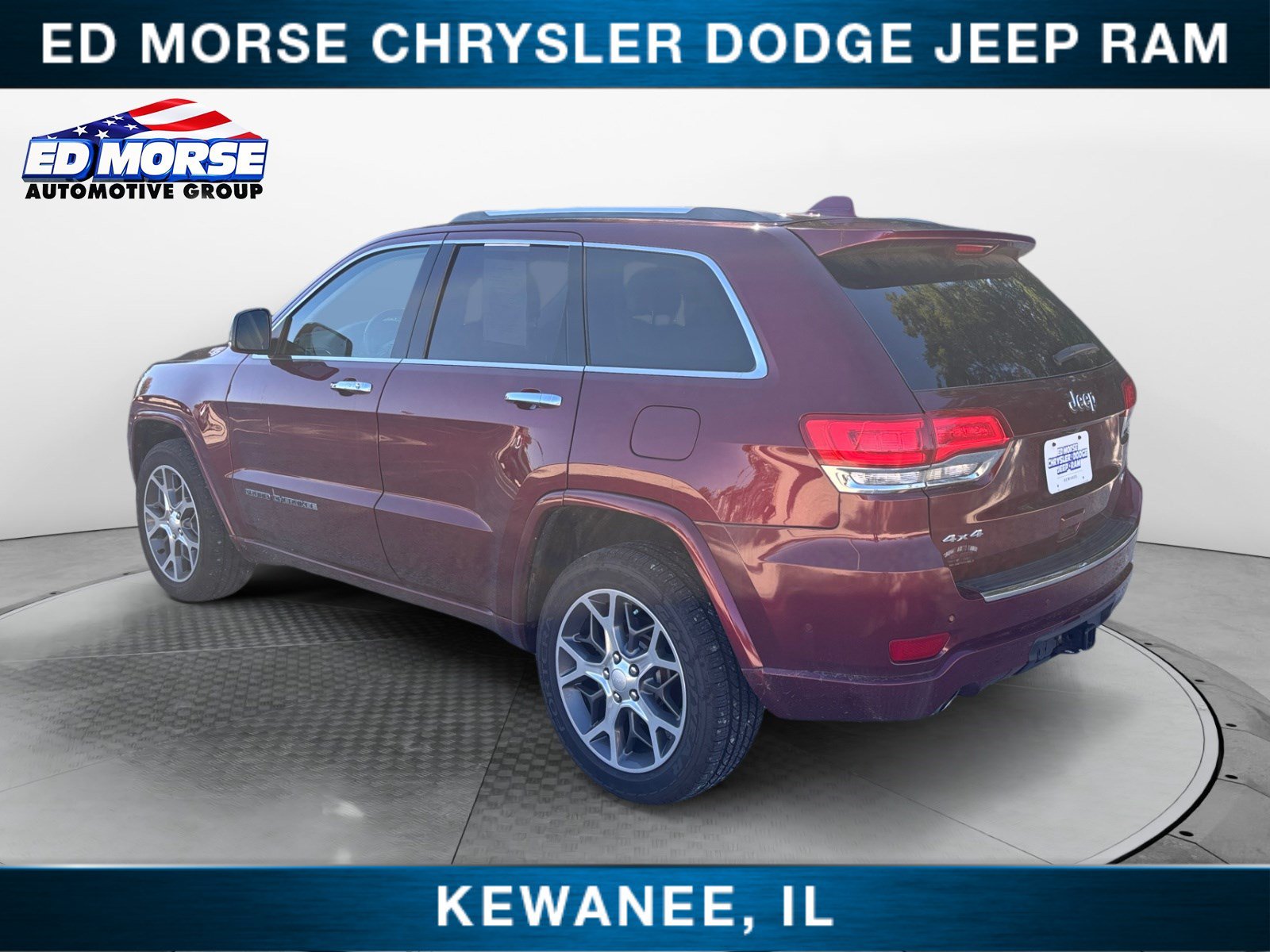 Used 2020 Jeep Grand Cherokee Overland AWD/4WD image 3