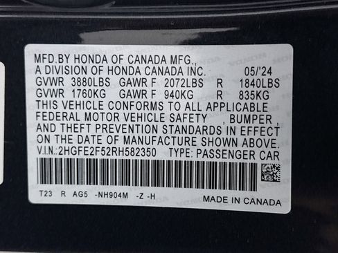 Used 2024 Honda Civic Sport image 35