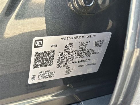 Used 2026 GMC Sierra EV Elevation image 33