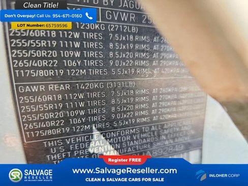 Used 2017 Jaguar F-PACE Premium AWD/4WD image 17