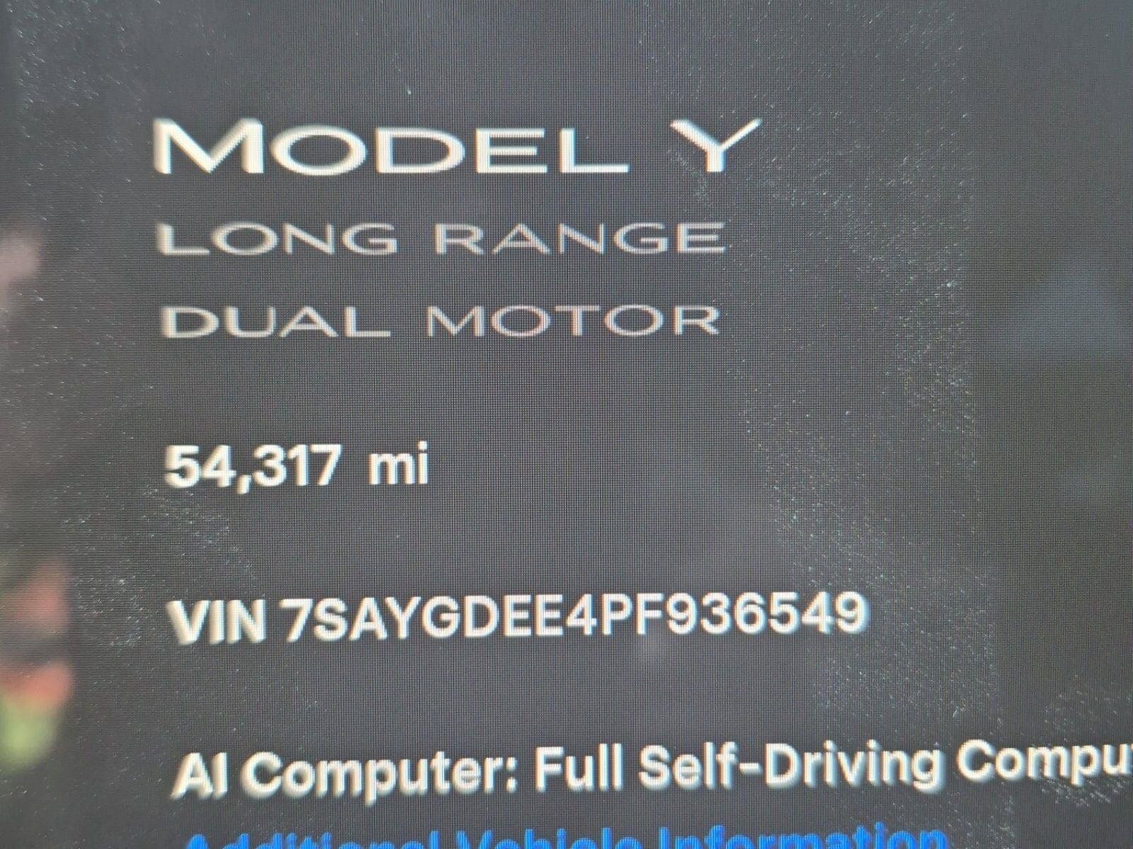 Used 2023 Tesla Model Y Long Range AWD/4WD image 6