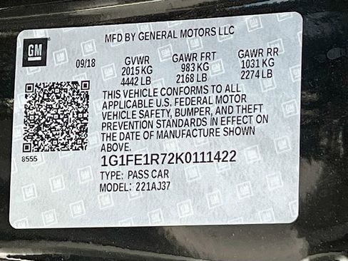 Used 2019 Chevrolet Camaro SS RWD image 29