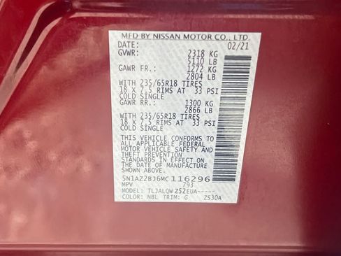 Used 2021 Nissan Murano SV FWD image 37