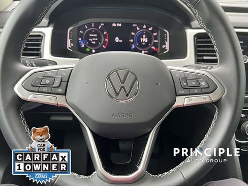 Certified 2023 Volkswagen Atlas SE w/ Black Wheel Package FWD image 19