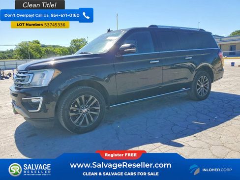 Used 2020 Ford Expedition Max Limited w/ Equipment Group 301A RWD image 1