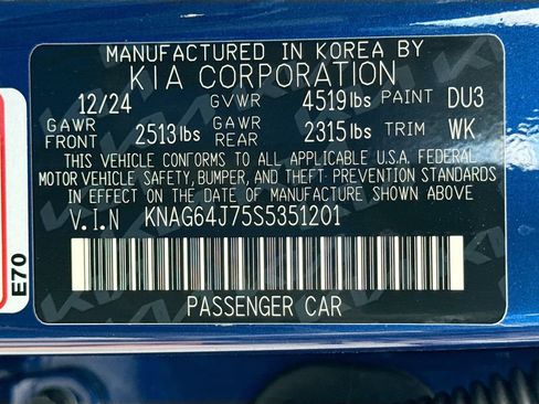 Certified 2025 Kia K5 GT-Line w/ GT-Line Premium Package AWD/4WD image 37