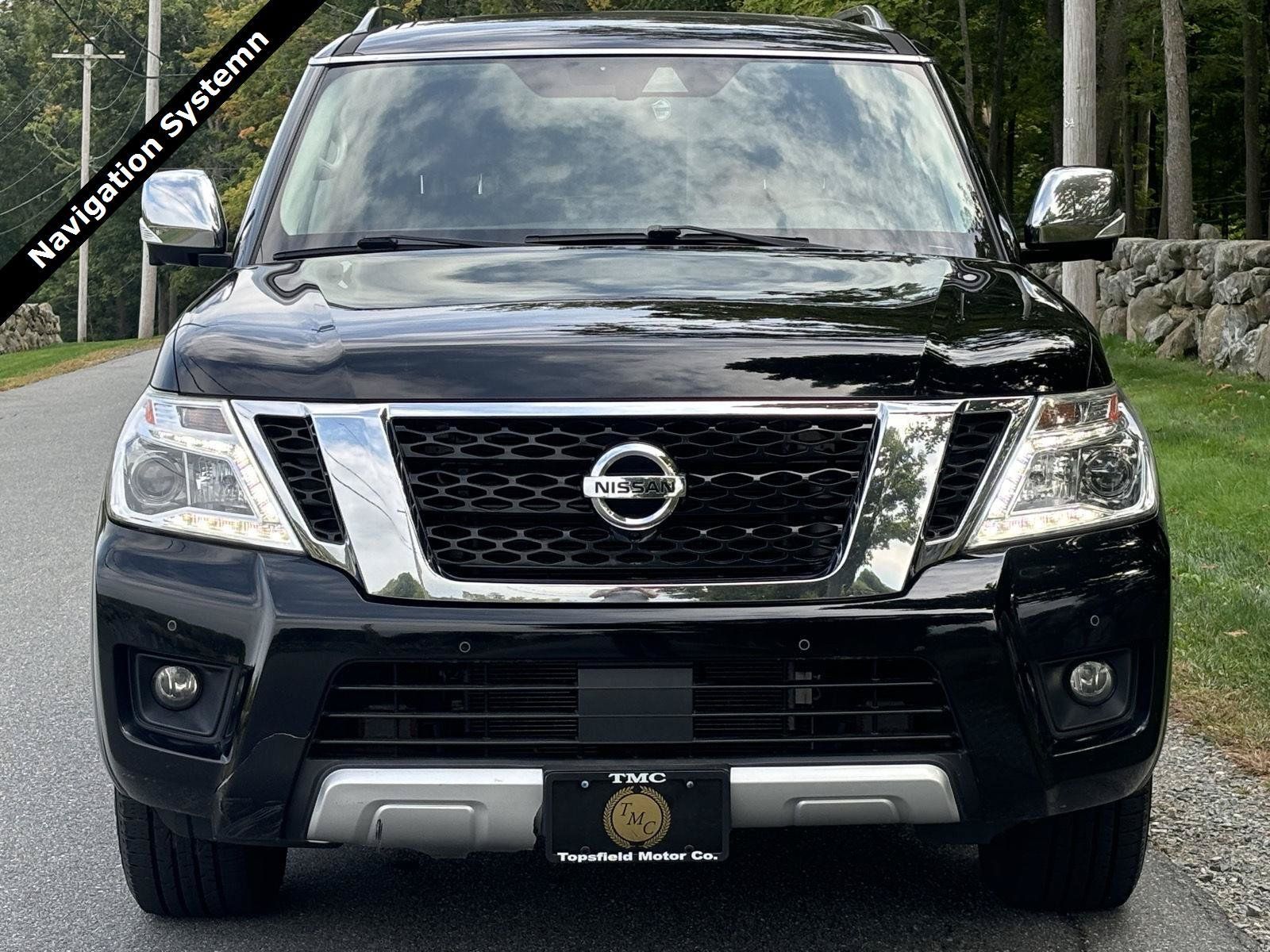 Used 2018 Nissan Armada Platinum w/ Captain Seat Package AWD/4WD image 3