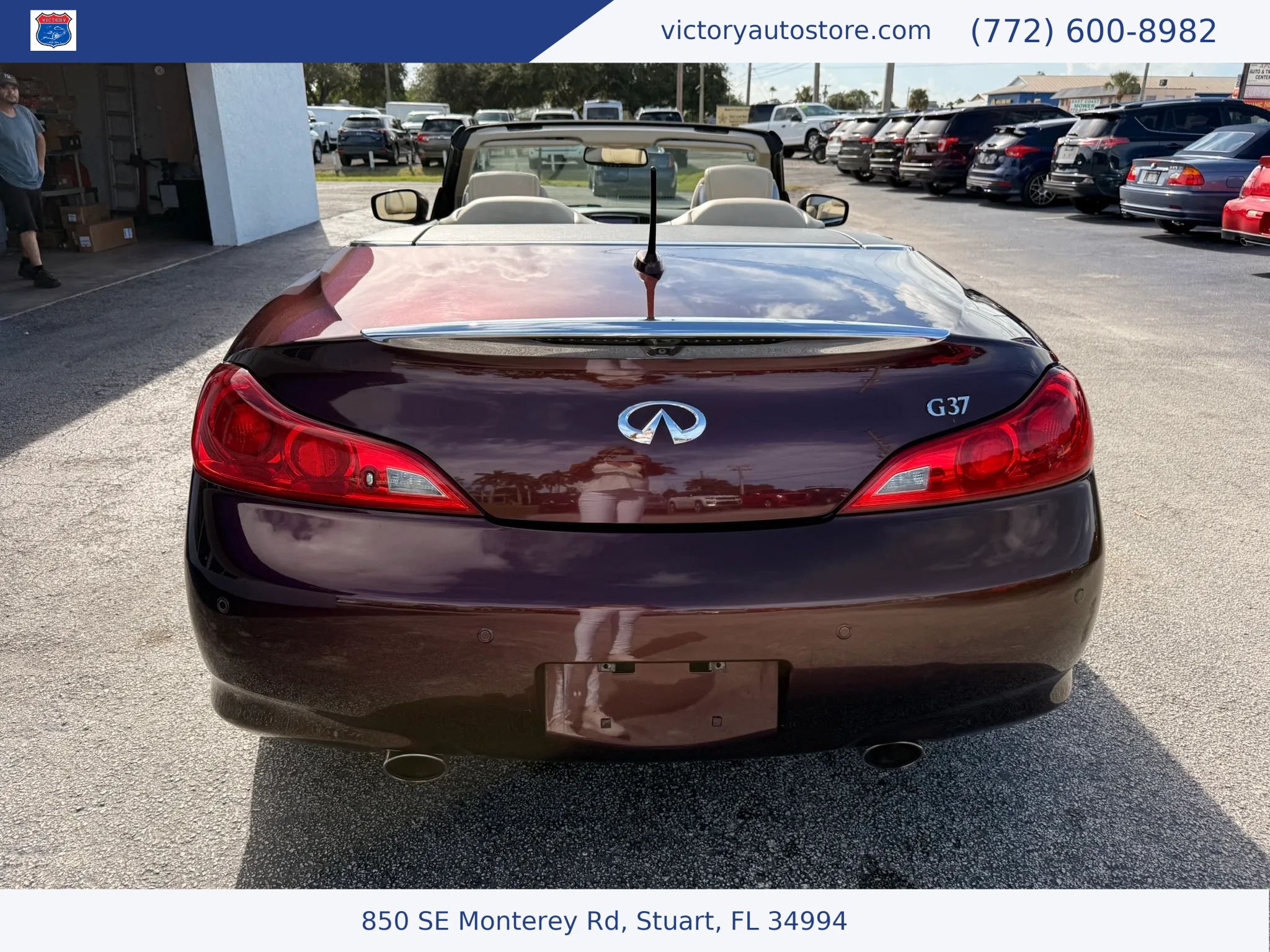 Used 2010 INFINITI G37 Convertible w/ Premium Pkg RWD image 12