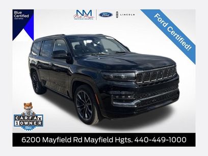Used 2024 Jeep Grand Wagoneer Series II Obsidian w/ Quick Order Packagew 28T