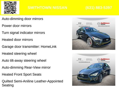 Used 2023 INFINITI Q50 Red Sport 400 AWD/4WD image 8