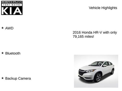 Used 2016 Honda HR-V LX image 7