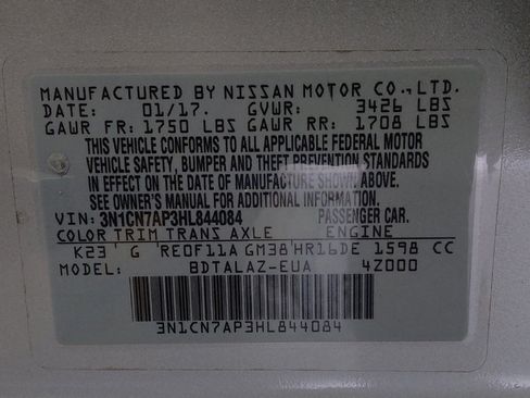 Used 2017 Nissan Versa S Plus image 33