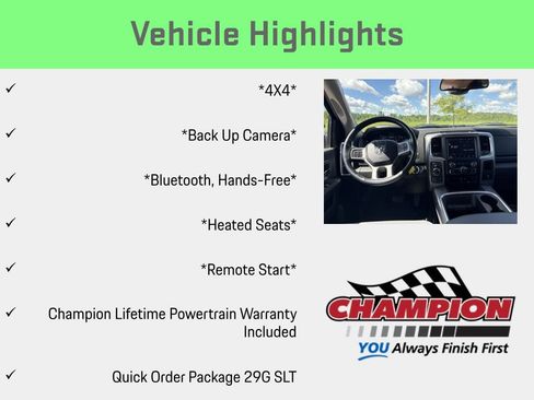Used 2023 RAM 1500 Classic SLT w/ Electronics Convenience Group AWD/4WD image 6
