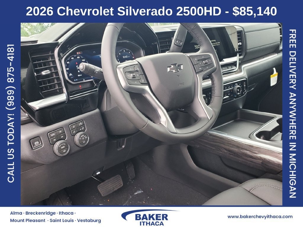 New 2026 Chevrolet Silverado 2500 LTZ w/ Trail Boss Package AWD/4WD image 11