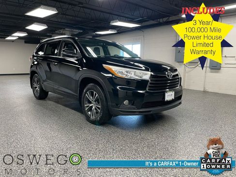 Used 2016 Toyota Highlander XLE AWD/4WD image 1
