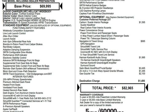 Used 2020 Dodge Charger SRT Hellcat w/ Harman/Kardon Audio Group image 10