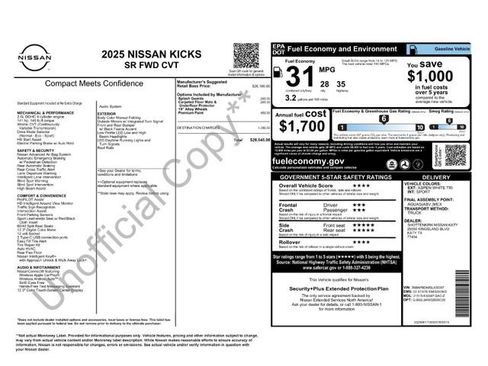 New 2025 Nissan Kicks SR image 23