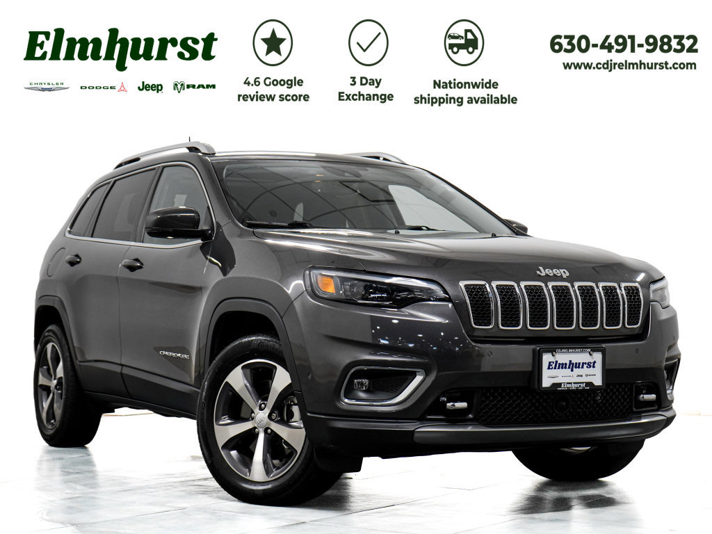 Certified 2021 Jeep Cherokee Limited w/ Elite Package AWD/4WD 360° Tour