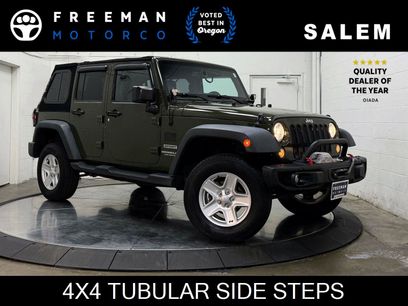 Used 2015 Jeep Wrangler Unlimited Sport w/ Quick Order Package 24S