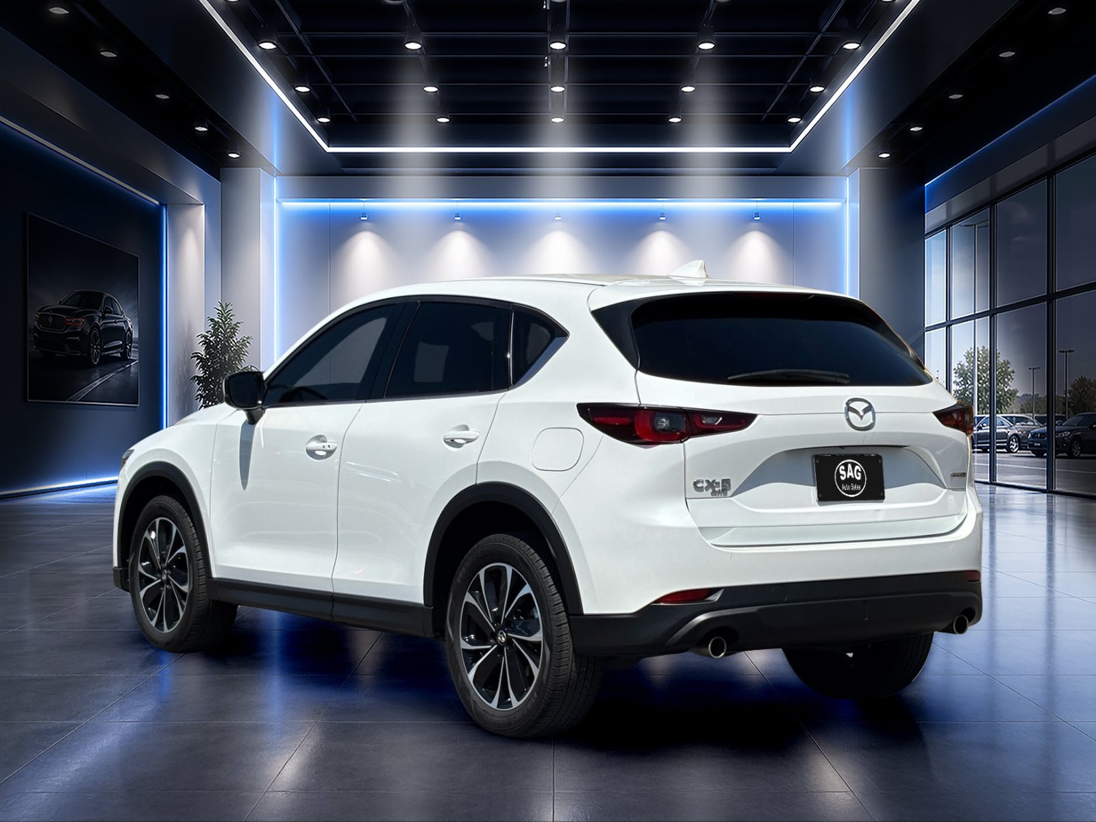 Used 2022 MAZDA CX-5 AWD 2.5 S w/ Premium Package image 6